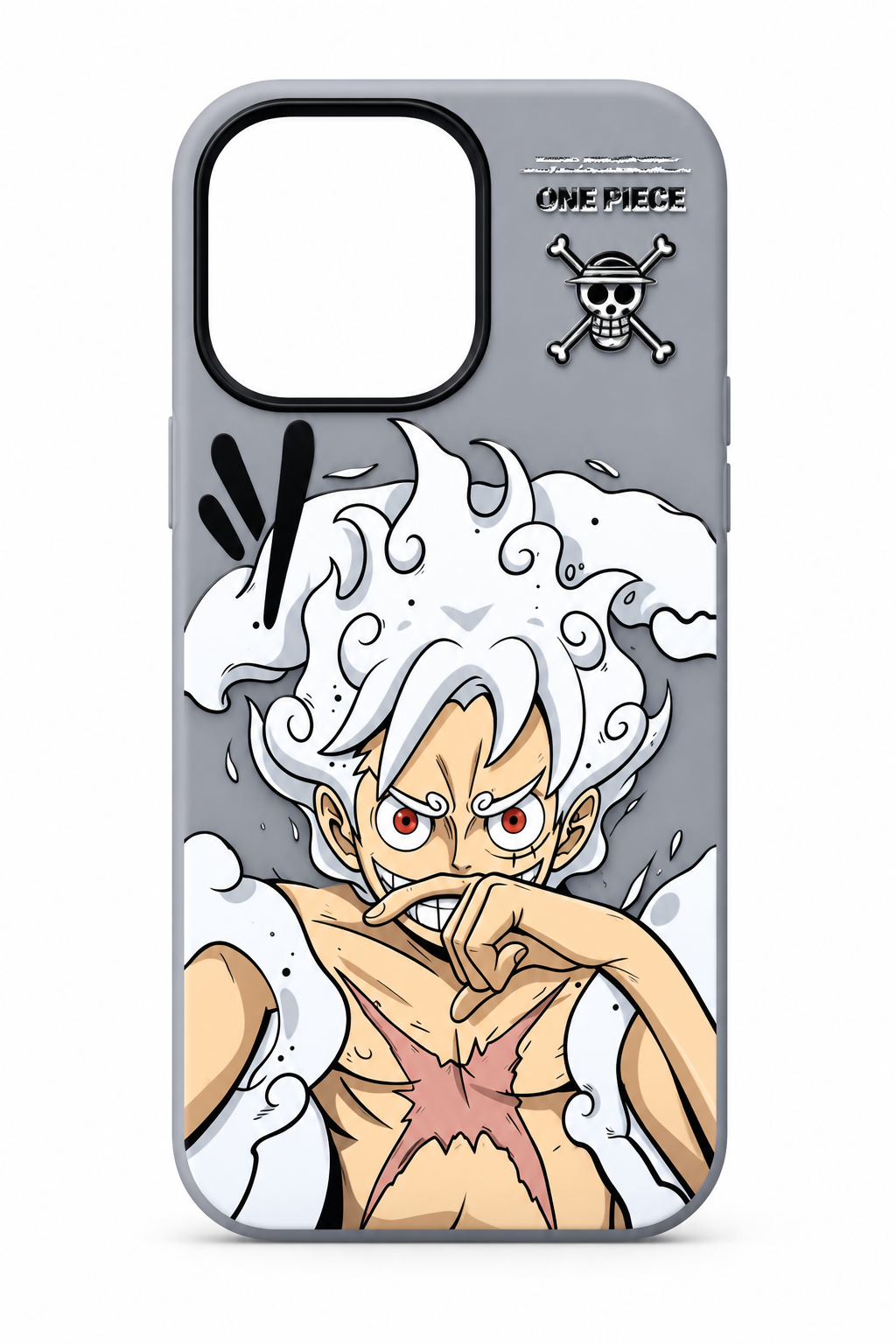 One Piece Luffy Gear 5 Anime Case for iPhone 16 Pro Max