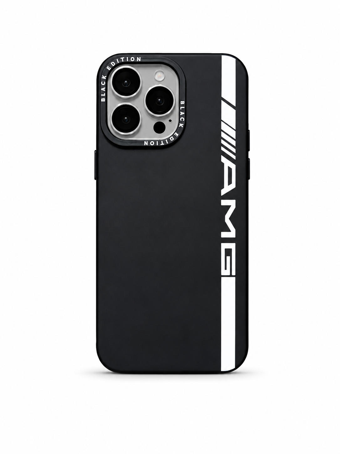 AMG Black Stripe Case for iPhone 15 Pro Max