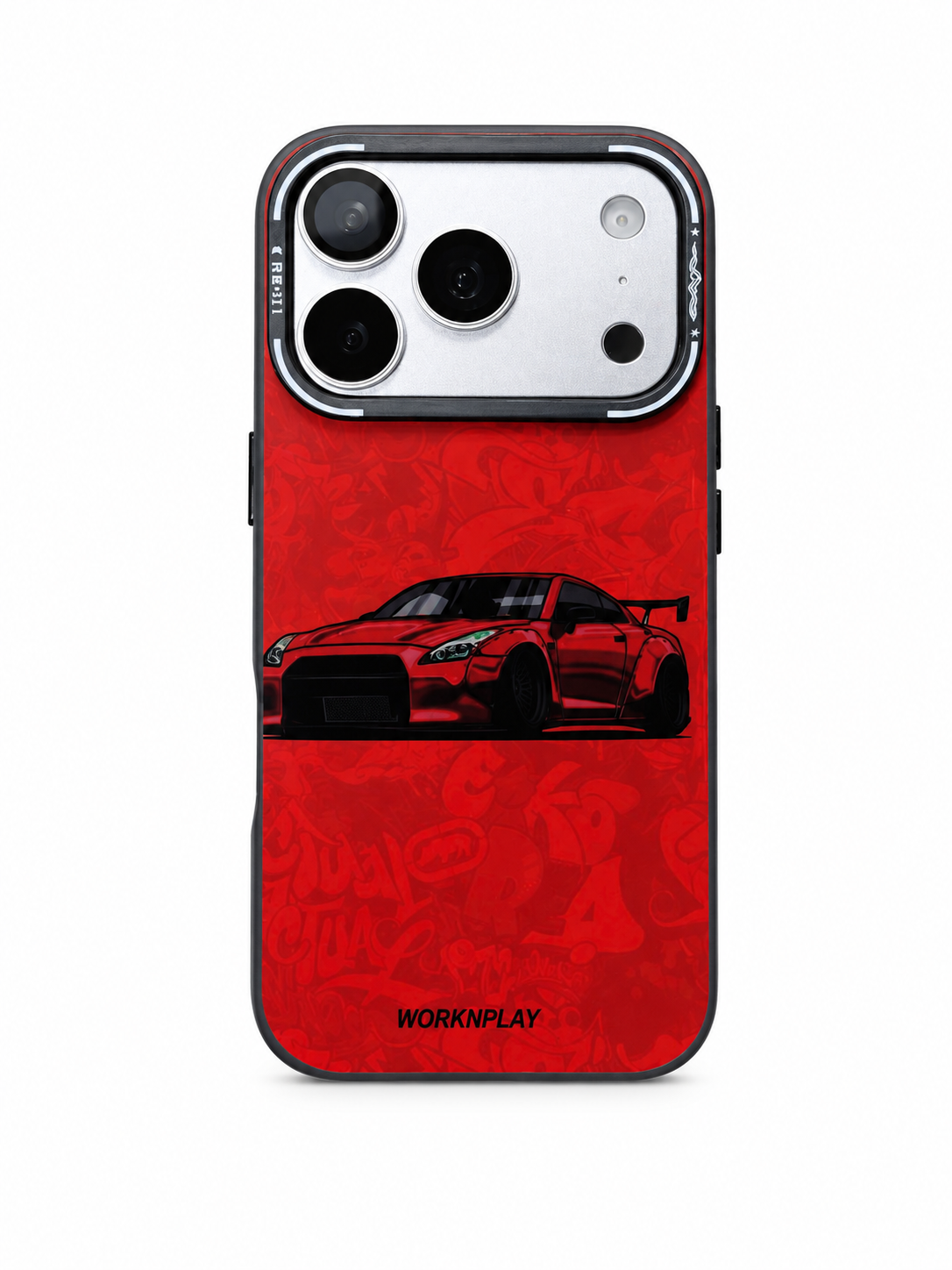 iPhone 17 Pro Red Sports Car Case
