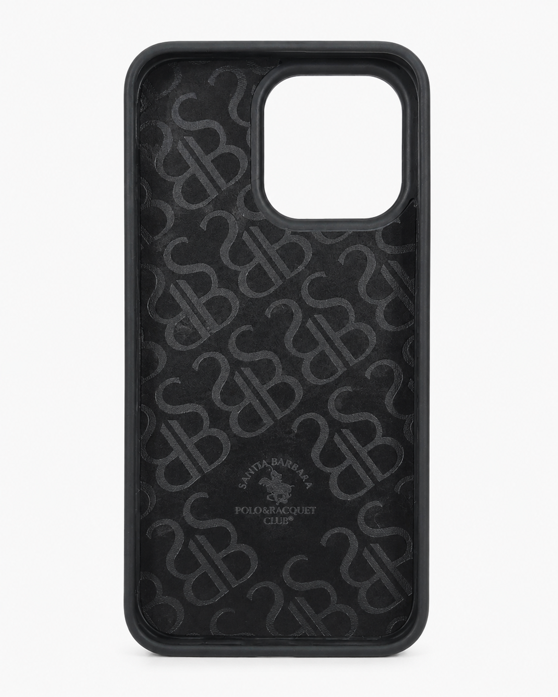 Polo Horse Leather Texture Case for iPhone 15 Pro Max – Embossed Protective Back Cover