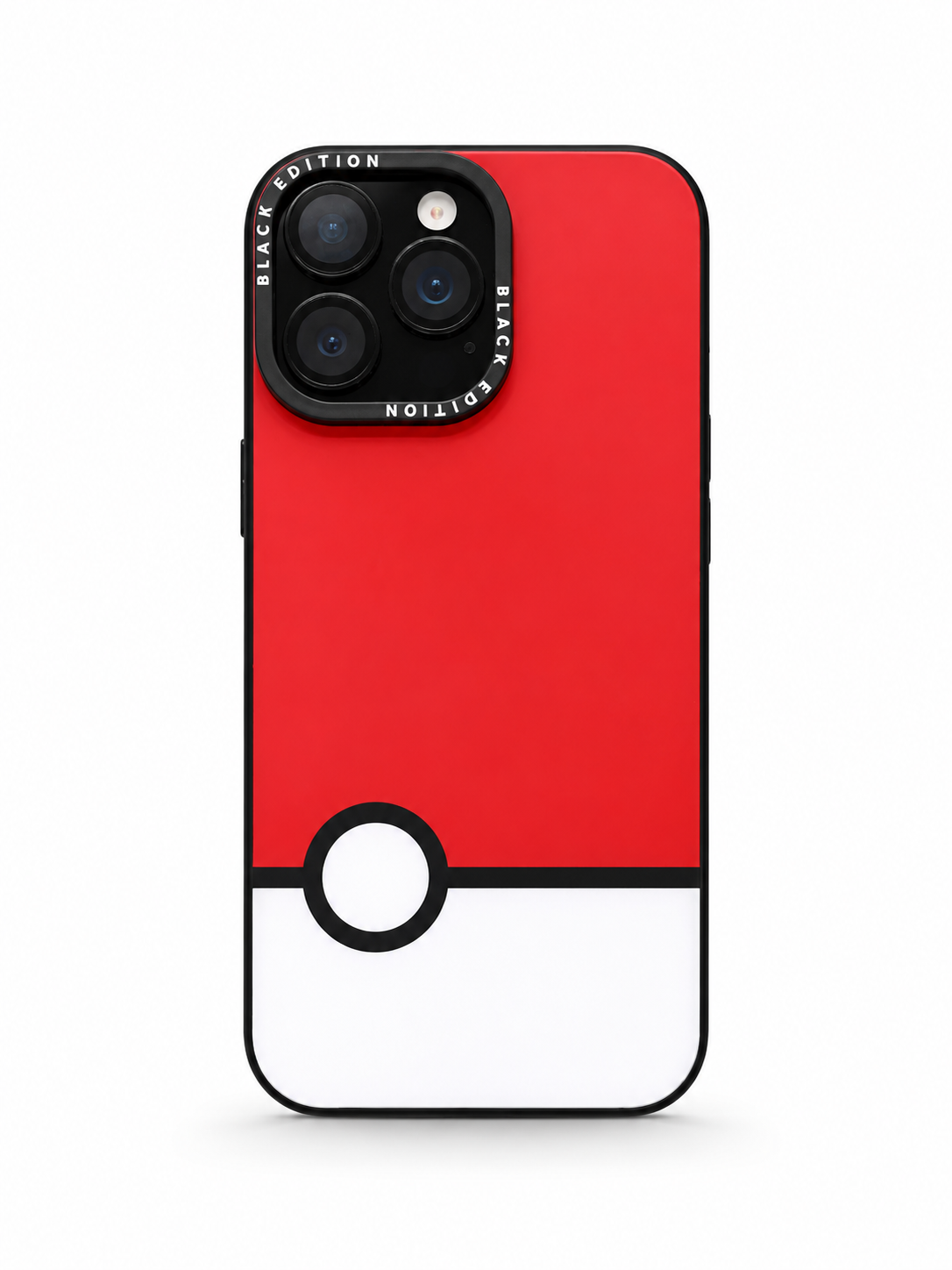 iPhone 16 Pro Max Poké Ball Black Edition Case