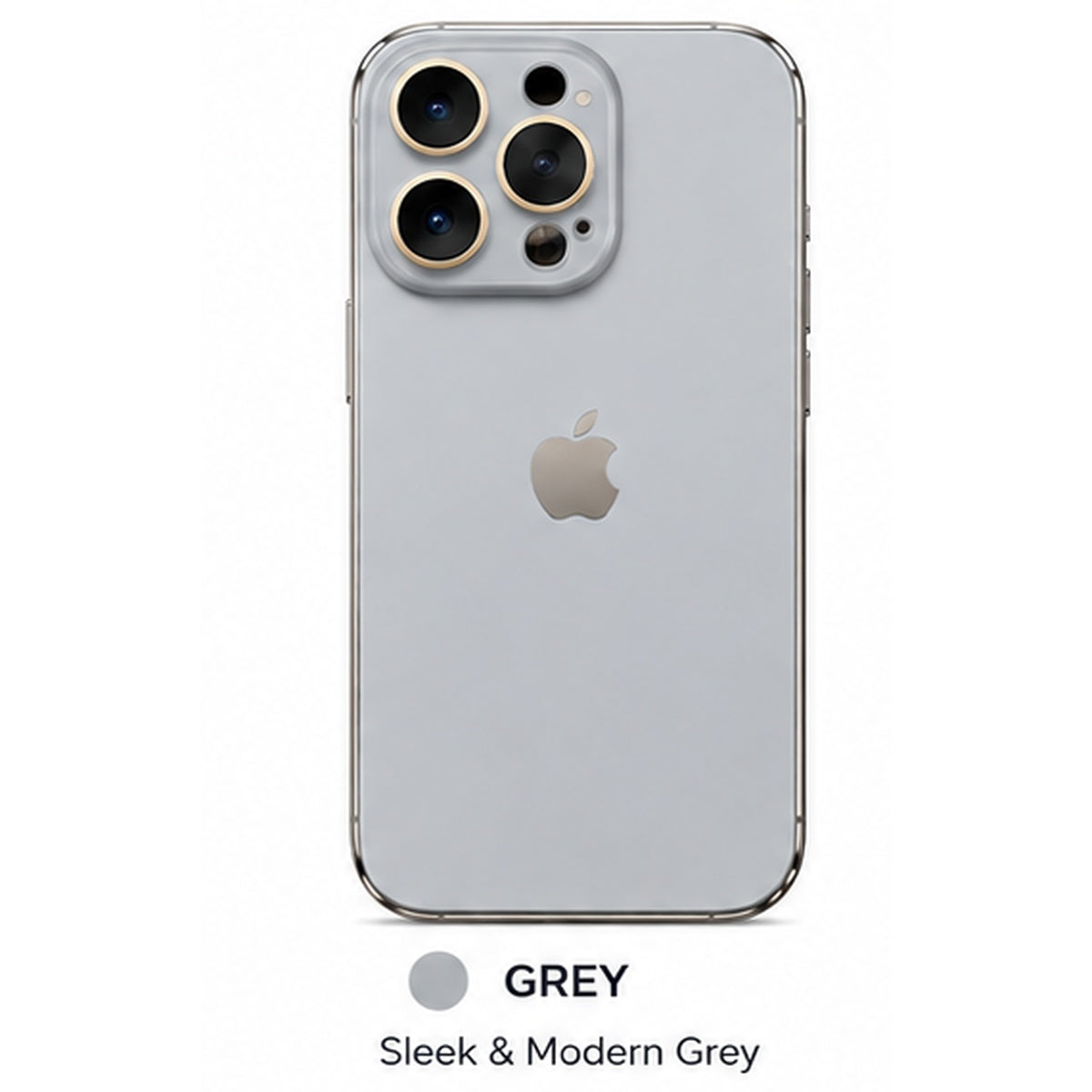 Premium Matte Apple Logo Case for iPhone 16 Pro
