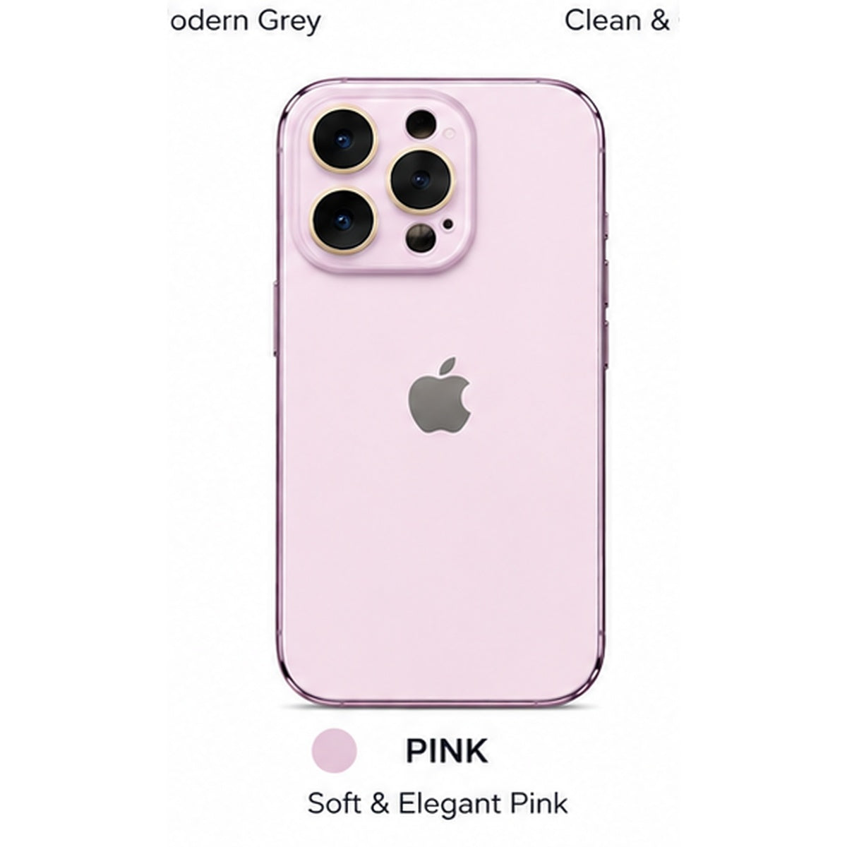 Premium Matte Apple Logo Case for iPhone 16 Pro