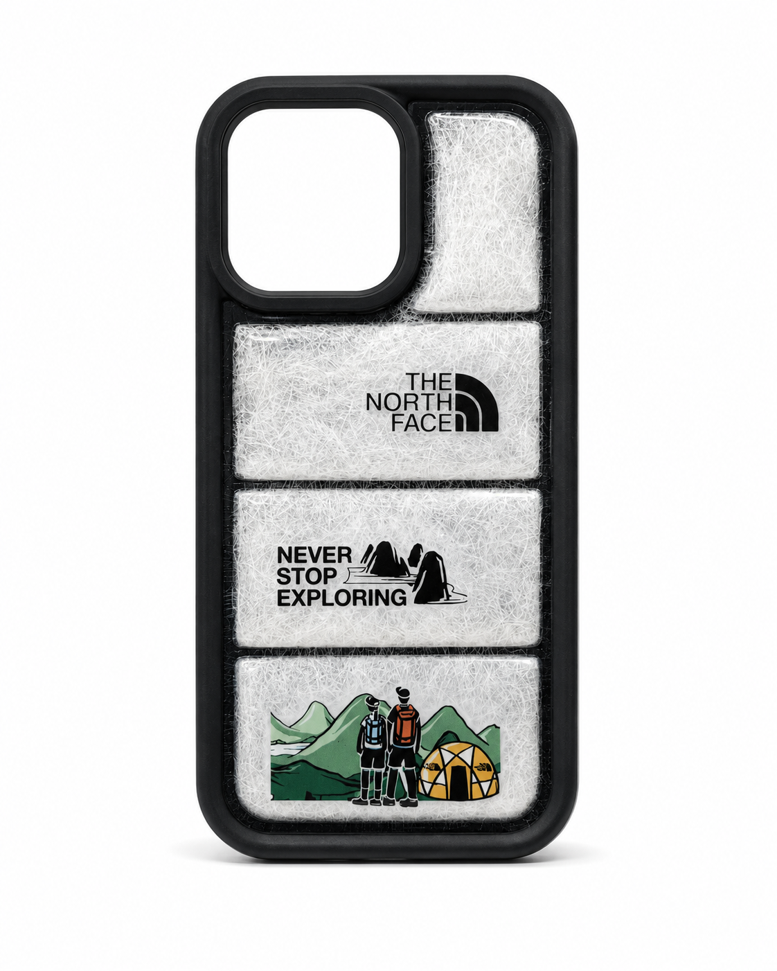 The North Face Design Outdoor Adventure Protective Case for iPhone 15 Pro Max