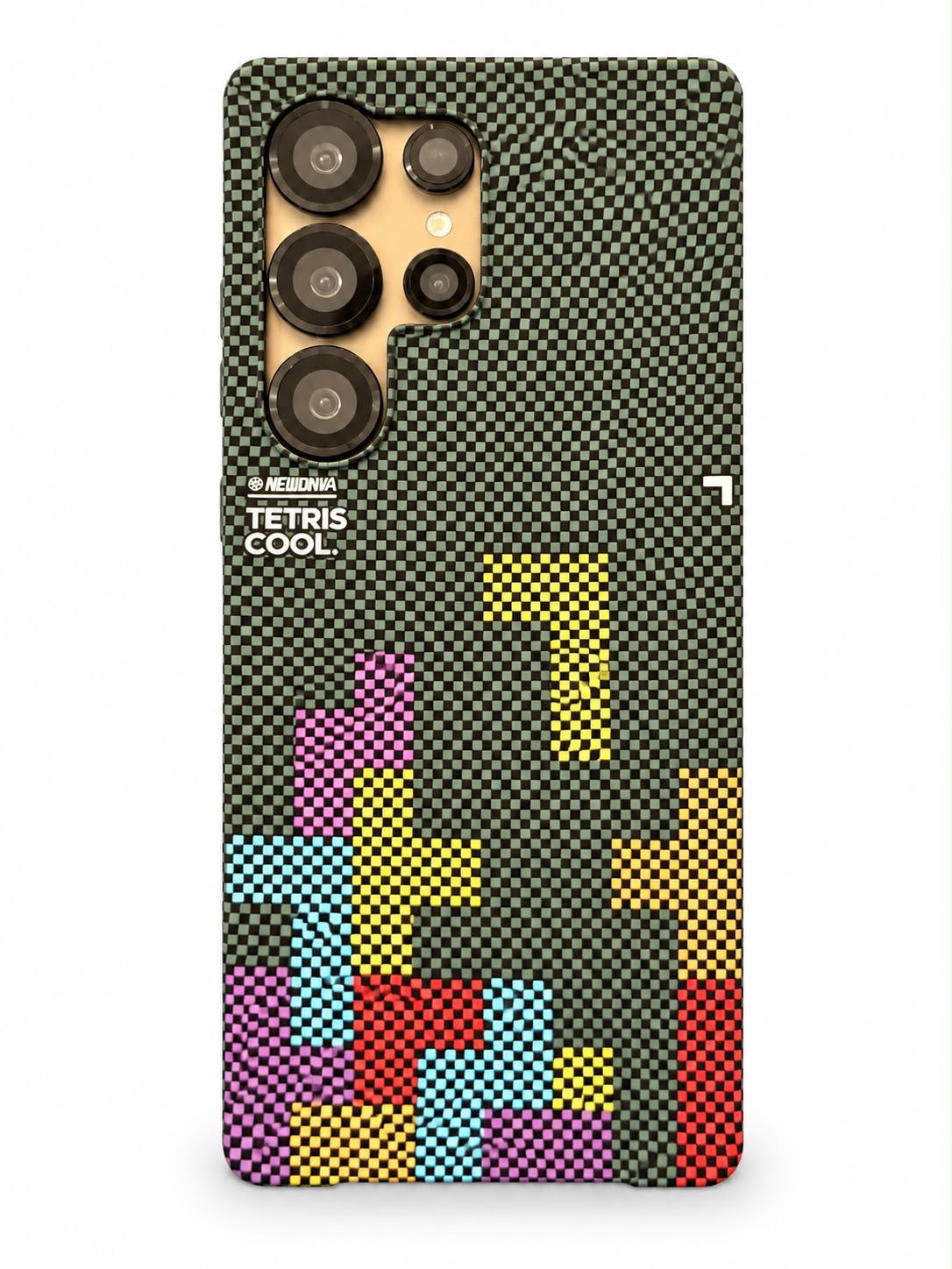 Samsung S25 Ultra Pixel Blocks Weave Case