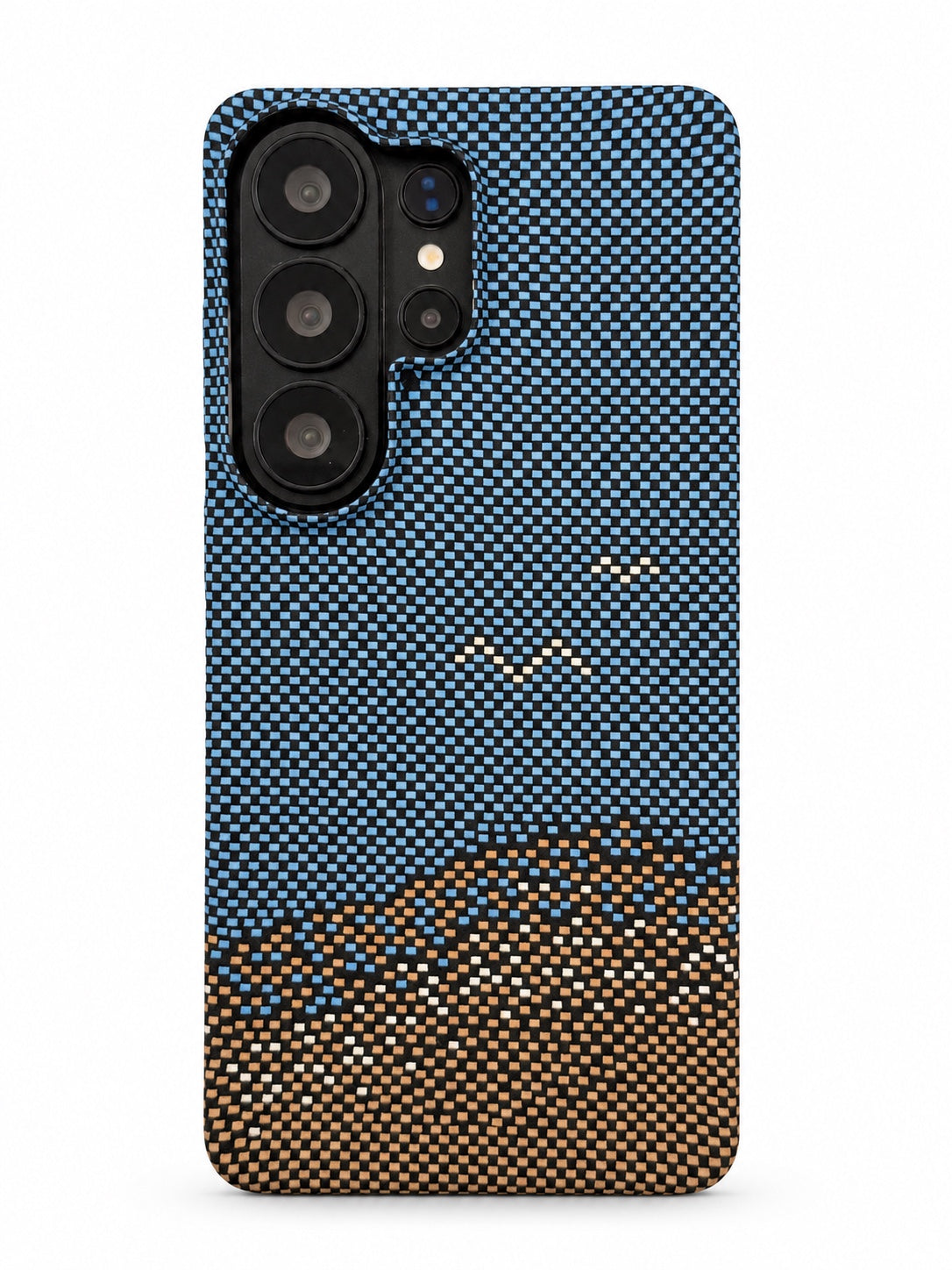 Samsung S26 Ultra blue sunset carbon fiber phone case
